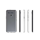 LG K41S Kılıf Şeffaf İnce Esnek Silikon Kılıf Zipax-Süper