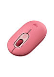 Logitech POP Emoji Kablosuz Optik Mouse Pembe