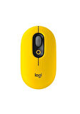 Logitech Pop Emoji Kablosuz Optik Mouse Sarı