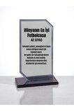 Plaket Isme Özel Futbolcuya Ödül Başarı Hediyesi - Erkek Için Doğum Günü Hediyesi