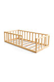 Loolpi Home Ayaksız Çatısız Montessori Bebek ve Çocuk Karyolası Unisex