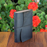 Liber Deri Ciltli Defter A5 - Olive