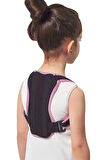 Çocuk Dik Duruş Korsesi Çocuklar Için Ortopedik Medikal Sırt Korse Kız Erkek Genç Balenli