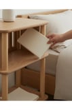 Linde Komodin Minimalist MDF lam ve Ahşap ayaklı Tasarım ; Yatak odası - Oturma odası - Ofis