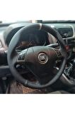Fiat Linea Araca Özel Direksiyon Kılıfı (noktalı-düz Ithal Deri Bej Yüzüklü)