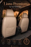 Hyundai Getz 2002-2009 Araca Uyumlu Premium Tay Tüyü Koltuk Kılıfı Liona Serisi Tarçın