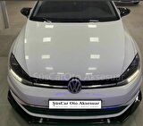 Golf 7 Esnek 3 Parça ABS Lip Piano Black Flaplı Kanatlı