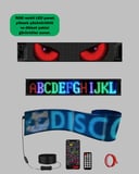 RGB Kayar Yazılı LED Reklam Ekranı – USB Bağlantılı Esnek Tasarım - Lisinya