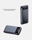 Powerbank 20000 mAh Hızlı Şarjlı LED Fenerli ve 4 Portlu - Lisinya