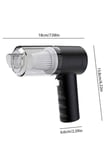 Yeni Nesil Mini Vakumlu Araç Süpürgesi El Süpürgesi Şarjlı - Lisinya
