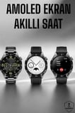 Akıllı Saat Metal Kordonlu GPS ve NFC Uyumlu Arama Cevaplayan - Lisinya