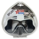 Star Diving Dalış Maskesi Yetişkin - 51705-SİYAH (Lisinya)