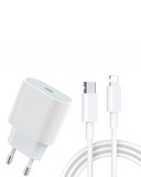 iPhone 14 13 12 11 SE XR XS Max Uyumlu 20W Şarj Cihazı Seti - Lisinya