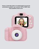 Mini Dijital Çocuk Kamerası 8MP HD Ekranlı 1080P Video ve Şarjlı - Lisinya
