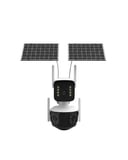 Güneş Enerjili Arıcı Kamerası 4G SIM Kartlı 9MP Üç Lens Yayla Güvenlik Kamerası 2 Yıl Garantili - Li