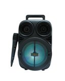 Bluetooth Taşınabilir Karaoke Hoparlör 6.5 İnç Mikrofonlu RGB Işıklı USB TF Kart Destekli - Lisinya