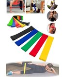 Spor Antrenman Direnç Bandı Esnek Dayanıklı Egzersiz ve Fitness Lastiği - Lisinya