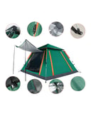 Geniş Aile Kamp Çadırı 240x210 cm Güneşlikli Otomatik Kurulum Outdoor Çadır - Lisinya