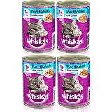 Whiskas Ton Balıklı Kedi Konserve 400 Gr x 4