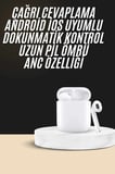 2. Nesil Bluetooth Android ve İOS Uyumlu Kablosuz Kulaklık Çağrı Cevaplama