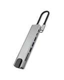 USB C Çoklu Port Adaptör HDMI USB Ethernet SD Kart Hub