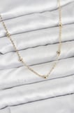 CM Gold Renk Top Zincirli Kadın Kolye 5886