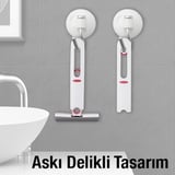 EZERE Çok Amaçlı Mini tezgah üstü Paspas Mini Mop + 2 Yedek Uç-(5775)