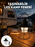 4 Fonksiyonlu Dekoratif Kamp Lambası – Tungsten Ampul USB Çıkışlı Yeni Nesil