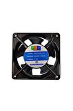 Kare Fan 120X120X38mm 220V Metal Kasalı