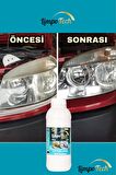 Yeni Nesil Buharlı Araba Far Temizleme Solüsyonu Far Parlatma Solüsyonu (2x250ml)