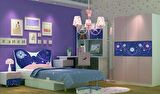 AVONNI AV-1416-BALLERINA Pembe Boyalı Modern Avize E14 Metal Kumaş 52cm