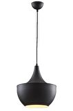 AVONNI AV-4106-M7-BSY Siyah Boyalı Modern Avize E27 Metal 40cm