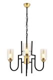 AVONNI AV-4163-3E Eskitme Kaplama Modern Avize E27 Metal Cam 62cm