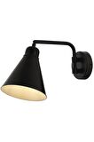 Avonni Ap-62077-02 Metal Modern İç Mekan Duvar Siyah Aplik
