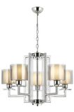 AVONNI AV-60190-5K Krom Kaplama Modern Avize E27 Metal Cam 70cm