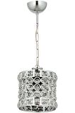 AVONNI AV-65240-1K Krom Kaplama Modern Avize E27 Metal Kristal 17cm