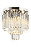 AVONNI AR-60298-K40 Krom Kaplama Klasik Avize E14 Metal Kristal 40cm