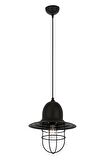 AVONNI AV-4106-M26-BSY Siyah Boyalı Modern Avize E27 Metal 25cm