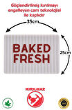 Temperli Cam Kesim Tahtası 25*35 Siyah My Kitchen – Çizilmez, Isıya Dayanıklı, Kırılmaz, Kaymaz