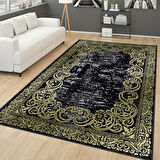 Dijital Baskı Yıkanabilir Kaymaz Taban Salon Halısı Ve Yolluk LNA0079-SD786