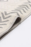 Lina 0101 Iskandinav Desenli Pamuk Dokuma Kilim Makine Halısı