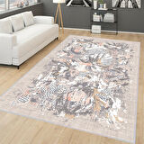 Dijital Baskı Yıkanabilir Kaymaz Taban Salon Halısı Ve Yolluk LNA0259