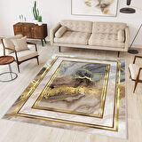 Dijital Baskı Yıkanabilir Kaymaz Taban Salon Halısı Ve Yolluk LNA0307-HY1180