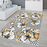 Dijital Baskı Yıkanabilir Kaymaz Taban Salon Halısı Ve Yolluk LNA0311-SD128