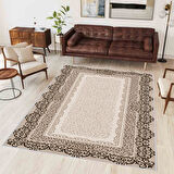 Eliana Home Dijital Baskı Yıkanabilir Kaymaz Taban Salon Halısı Ve Yolluk  LNA0337