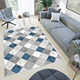 Dijital Baskı Yıkanabilir Kaymaz Taban Salon Halısı Ve Yolluk LNA0421