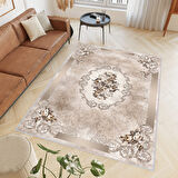 Eliana Home Dijital Baskı Yıkanabilir Kaymaz Taban Salon Halısı Ve Yolluk  LNA0430