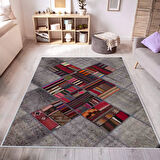 Dijital Baskı Yıkanabilir Kaymaz Taban Salon Halısı Ve Yolluk LNA0439