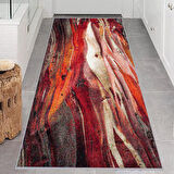 Dijital Baskı Yıkanabilir Kaymaz Taban Salon Halısı Ve Yolluk LNA0636