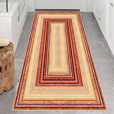 Dijital Baskı Yıkanabilir Kaymaz Taban Salon Halısı Ve Yolluk LNA0660